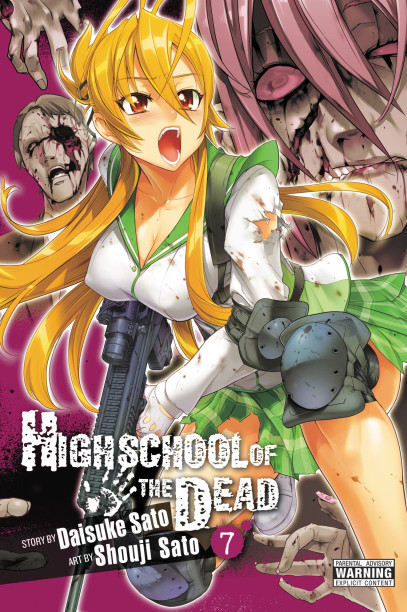 Almofada 27x37 High School Of The Dead Anime Manga