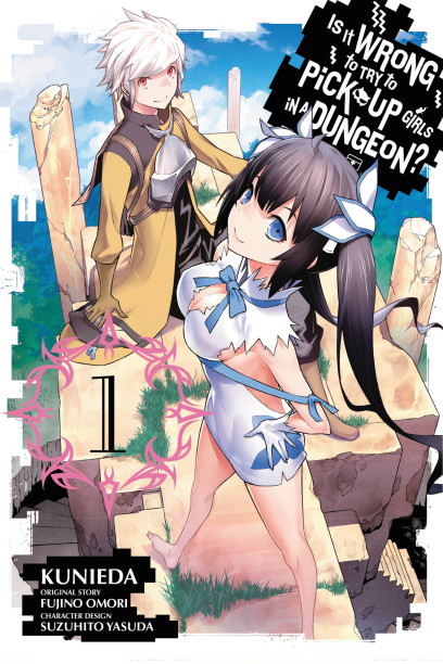 Cover for Is It Wrong to Try to Pick Up Girls in a Dungeon? (manga)