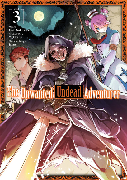 Cover of The Unwanted Undead Adventurer (Manga), volume 3