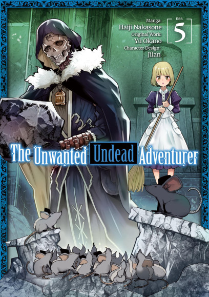 Cover of The Unwanted Undead Adventurer (Manga), volume 5