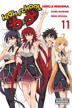 Yen Press on X: Happy Birthday (4/16) to our Harem King Issei! 🤴 📖 High  School DxD (manga)   / X