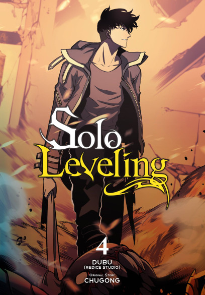 Solo Leveling Volume 4 English comic cover