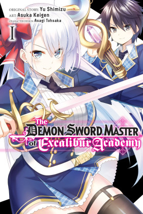 The Demon Sword Master of Excalibur Academy, Vol. 1 (manga)