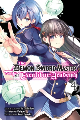 The Demon Sword Master of Excalibur Academy, Vol. 4 (manga)