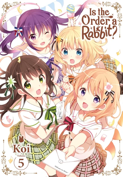 Cover of Is the Order a Rabbit?, volume 5