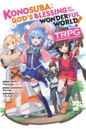 Konosuba: God’s Blessing on This Wonderful World! TRPG Advanced Rule Book cover